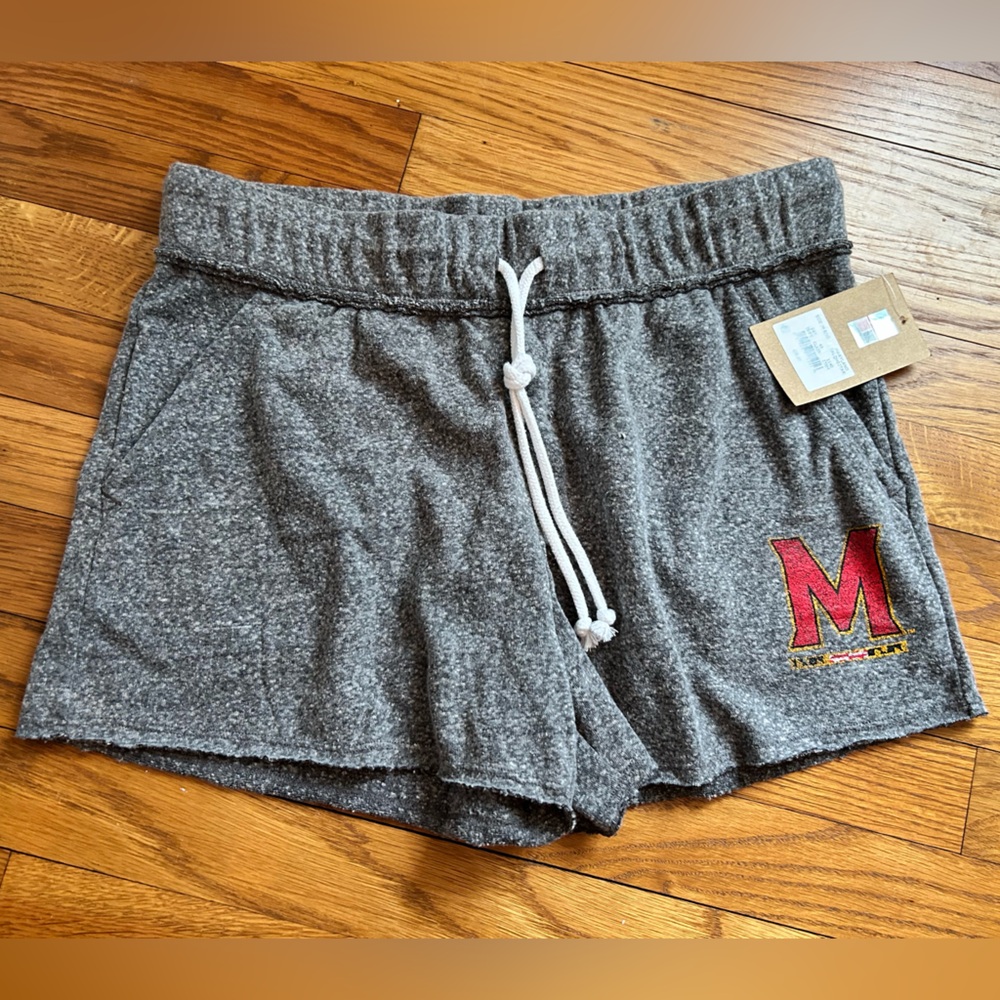Rivalry Threads Maryland Terrapins Charcoal Athletic Shorts